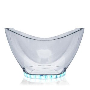 Champanheira com Led Oval Acrílico 9L