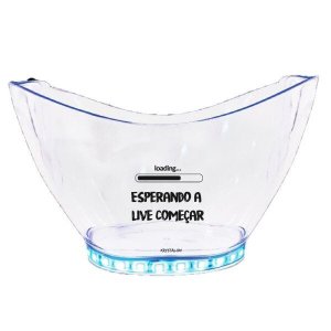 Champanheira com led Personalizada para Live