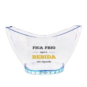 Champanheira com led Personalizada Fica frio