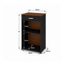 Ver imagem 5 de Balcão Caixa 60x40cm para Atendimento e Recepção Comercial com Gaveta