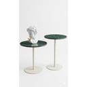 Ver imagem 1 de Mesa de Apoio Tampo em Marmore Base em Metal