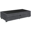 Ver imagem 1 de Base Box Solteiro c/ Baú na Cama Auxiliar Gaby 88x188 Cinza Escuro