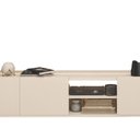 Ver imagem 7 de Rack para TV até 52 Polegadas MDF 155cm Moderno com Portas e Nichos Decorativos Branco