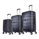 Ver imagem 1 de Conjunto de malas de viagem PMG Tóquio Swiss Move Preta