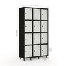 Armário Locker Guarda-volume de Aço 12 Portas com Fecho para Cadeado Vestiário Academia - 2