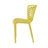 Kit 4 Cadeiras Amarela Kysten Travel Max - 4