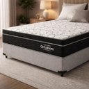 Ver imagem 2 de Cama Box com Colchão de Espuma D45 Ortobom Airtech Ortopillow 150 Casal 138cm