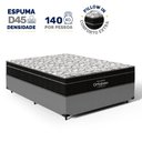 Ver imagem 3 de Cama Box com Colchão de Espuma D45 Ortobom Airtech Ortopillow 150 Casal 138cm