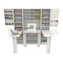 Ver imagem 1 de Armário Multifuncional Ateliê M1 Mdp Estação Costura Vetorial Móveis