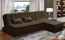 Ver imagem 1 de Sofá Cama King 5 Lugares 2,70m Amélia Suede
