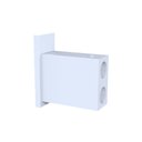 Ver imagem 4 de Cabide de Parede Banheiro Branco Dupla Fixação F.master