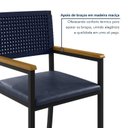 Ver mais imagens de Conjunto Sala de Jantar 6 Lugares Redonda Tampo MDF 150cm Mesa Coliseu com Cadeiras Madri