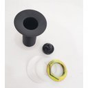 Ver imagem 3 de VALVULA ESCOAMENTO P/ LAVATORIO 1603 BLACK MATTE 7/8 S/ LADRAO TP ABS