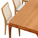 Ver imagem 4 de Mesa de Jantar Campeche com 6 Cadeiras Arizona Cinza Claro 180cm