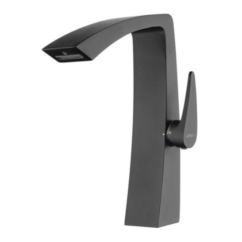 MISTURADOR MONOCOMANDO ALTO BLACK MATTE LX7702B