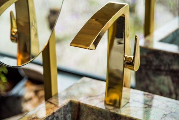 MISTURADOR MONOCOMANDO ALTO GOLD LX7702G - 6