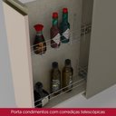 Ver imagem 4 de Balcão 20cm para Condimentos (sem Tampo) Connect henn - Duna/cristal
