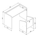 Ver imagem 2 de Conjunto Mesa E Poltrona Montessoriano Art In Móveis Branco