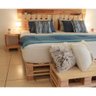 Kit 2 Camas De Casal De Pallet - 1