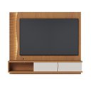 Ver imagem 7 de Painel para TV Egeu 65" 179cm MDF-MDP com LED Off White Colibri Móveis