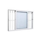 Ver imagem 1 de Veneziana 3 Folhas com Grade Branco 100x120 Linha 25