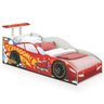 Cama Infantil Carro Aerofólio Vermelho - 2