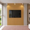 Ver imagem 1 de Painel para TV até 65 Polegadas MDF 270cm x 220cm Castanho