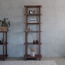 Ver imagem 1 de Estante Laguna 6 Prateleiras 60cm Castanho
