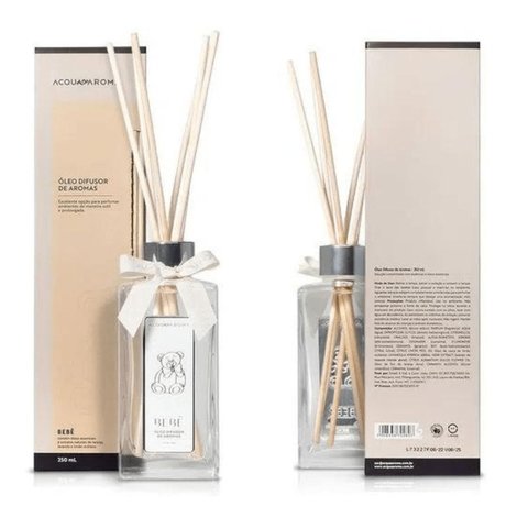 Óleo Difusor de Aromas Acqua Aroma 250ml Bebê