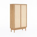 Ver imagem 3 de Armário Baixo Kaki 86cm X 34cm - Tauari Tauari - Telinha Rattan