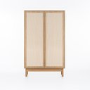Ver imagem 1 de Armário Baixo Kaki 86cm X 34cm - Tauari Tauari - Telinha Rattan