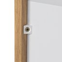 Ver imagem 3 de Armário Baixo Kaki 100% MDF - 86cm x 34cm - Tauari - Telinha Rattan