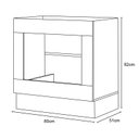 Ver imagem 3 de Balcão Forno Embutir Americana Cinza - Henn