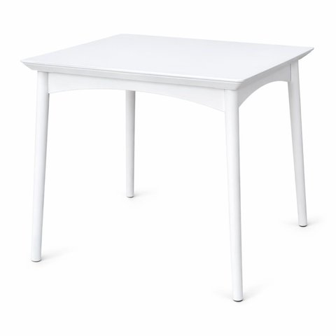 Mesa para 4 Lugares Desmontável Júpiter 70cm em Polipropileno Branco Acrilys