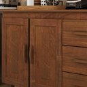 Ver imagem 7 de Balcão de Cozinha com Tampo 120cm 2 Portas Madeira Giana Castanho F07 - Mpozenato
