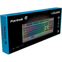 Teclado Gamer Mecânico Rgb Cruiser Dark Grey Fortrek - 3