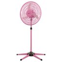 Ver imagem 1 de Ventilador Oscilante Coluna 220V Rosa