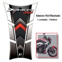 Ver imagem 4 de Adesivo 3d Tanque Bocal Bajaj Dominar 250cc Branco