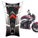 Ver imagem 2 de Adesivo 3d Tanque Bocal Bajaj Dominar 250cc Branco