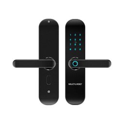 Fechadura Biométrica com Senha Inteligente Wi-Fi SE233 Preta - 2