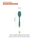 Ver imagem 2 de ESPÁTULA DE SILICONE DUPLO REDONDA - OIKOS