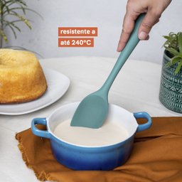 ESPÁTULA DE SILICONE DUPLO REDONDA - OIKOS - 3