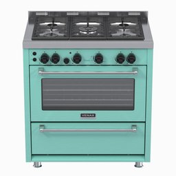 Fogao 5 Bocas Venax Temis Verde Gas GLP 220 V - 1