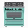 Fogao 5 Bocas Venax Temis Verde Gas Glp 220 V - 1
