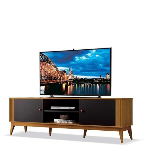 Rack Legacy 1.6 para TV 60 Polegadas Edn Cedro/Preto