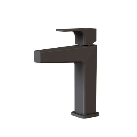 Monocomando Lavatório Bica Baixa Barbara Dundes Ref 6875 Bk800 Preto Fosco Fani