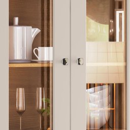 Cristaleira Ágata Off White Nature – Henn - 3 Cristaleira Ágata Off White Nature – Henn - 3