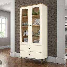 Cristaleira Ágata Off White Nature – Henn - 6 Cristaleira Ágata Off White Nature – Henn - 6