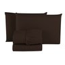 Jogo de Lençol Casal Queen com Elástico Microfibra Premium 04 Peças Jogo de Cama Box 30cm Altura:tab - 1