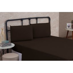Jogo de Lençol Casal Queen com Elástico Microfibra Premium 04 Peças Jogo de Cama Box 30cm Altura:tab - 2